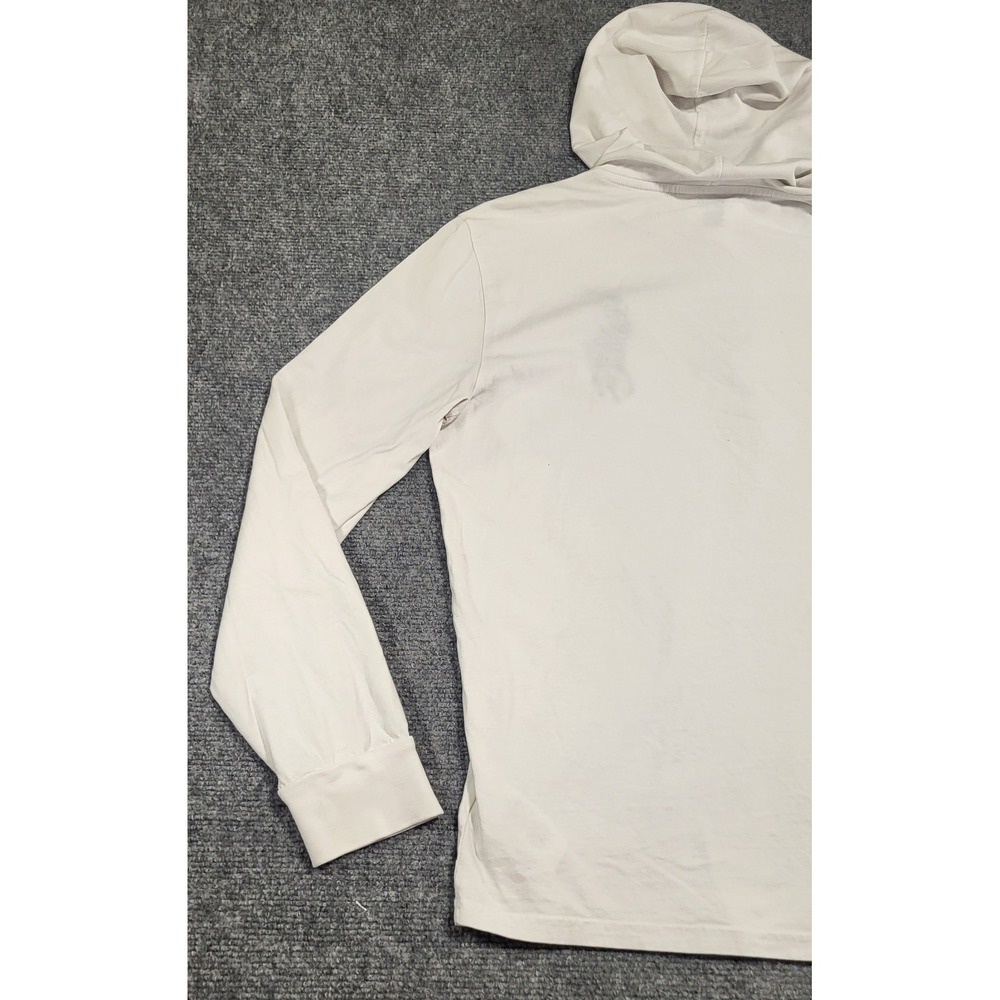 Polo Ralph Lauren Men's Long Sleeve Big Pony Hooded White T-Shirt Size Medium - Picture 10 of 14